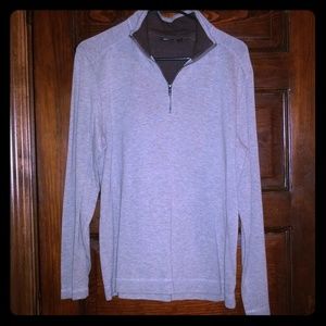 Off white quarter zip